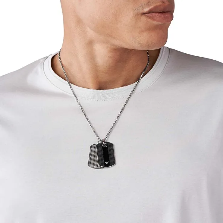 Emporio Armani AJEGS1542-040 Erkek Kolye