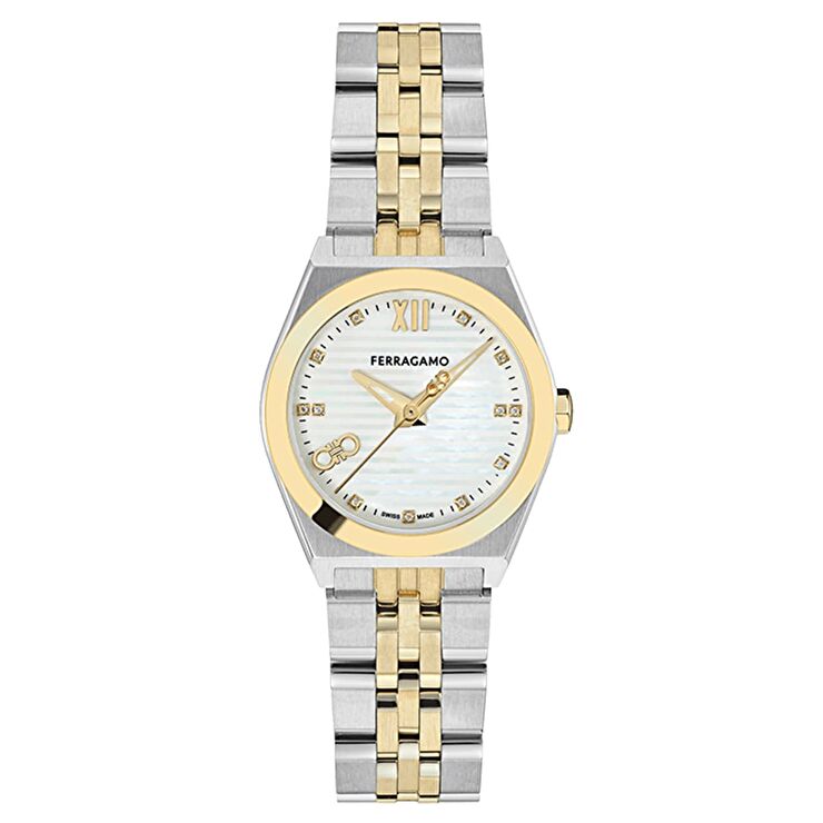 Ferragamo SFKJ01324 Pırlantalı Kadın Kol Saati
