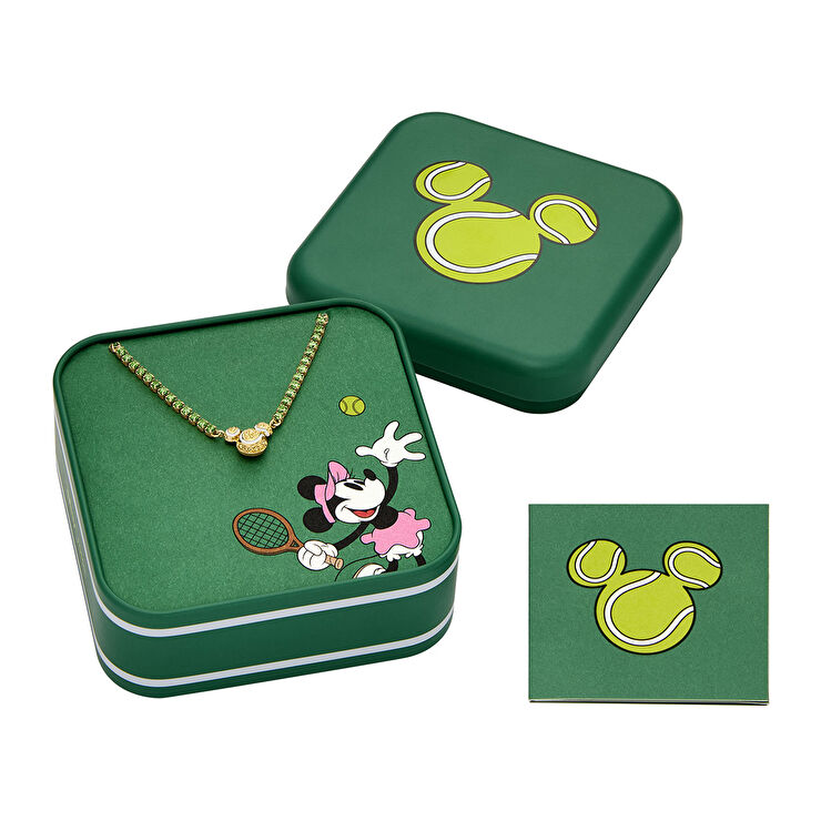 Fossil JFC04762-710 Disney Fossil Mickey Mouse Special Edition Crystal Tennis Kadın Kolye