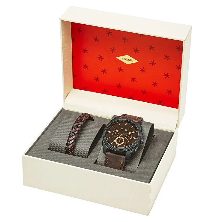 Fossil FFS5251SET Erkek Set  Kol Saati ve Bileklik 