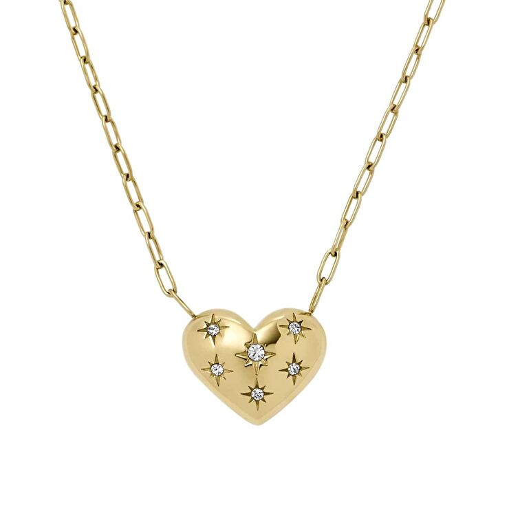 Fossil JF04856-710 Kalpli Kadın Kolye