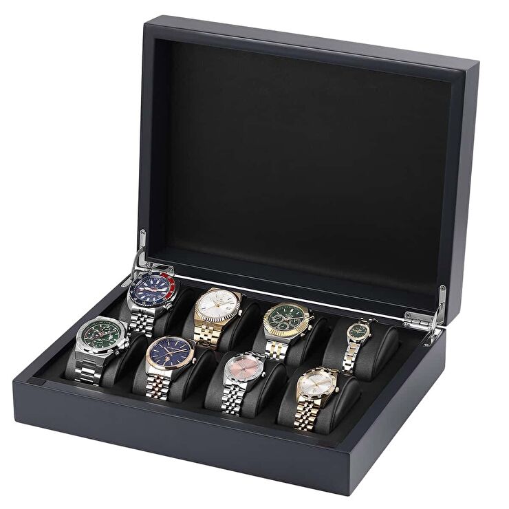 Saat ve Saat Aksesuar 8'li Koleksiyoner Saat Kutusu