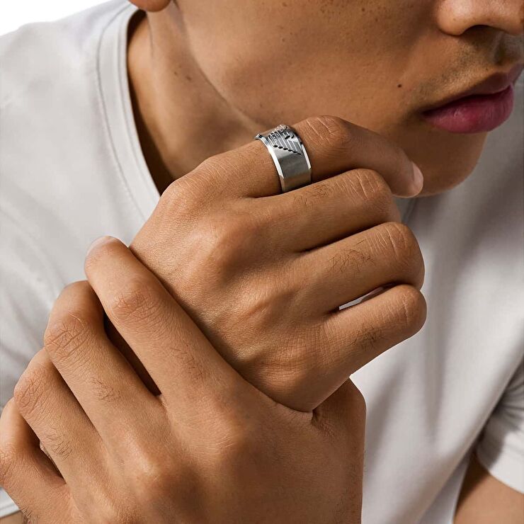 Emporio Armani AJEGS3166-040514 Erkek Yüzük (64 mm)