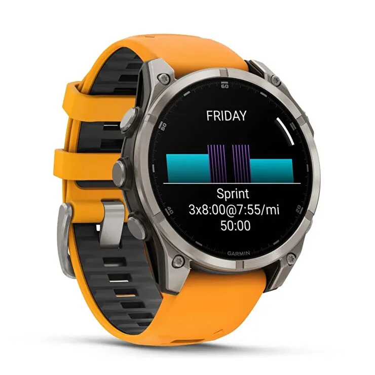 Garmin GR-010-02904-11 Fenix 8 - 47 mm AMOLED Sapphire Akıllı Saat