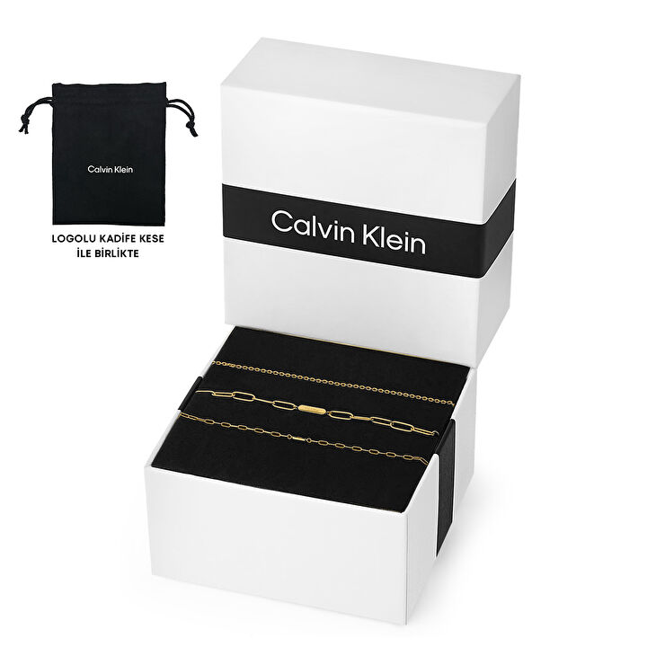 Calvin Klein CKJ35000433 Kadın Kolye Seti