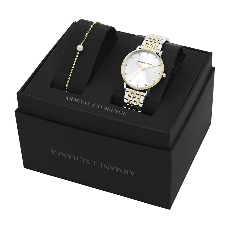 Armani Exchange AX7156SET Kadın Kol Saati ve Bileklik Seti