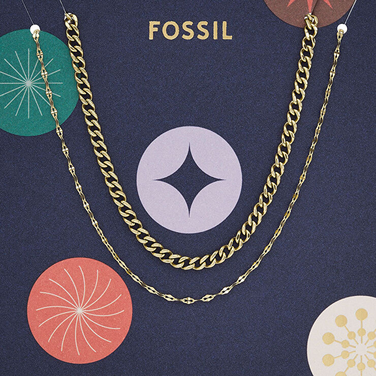 Fossil JF04598SET Kadın Kolye Seti