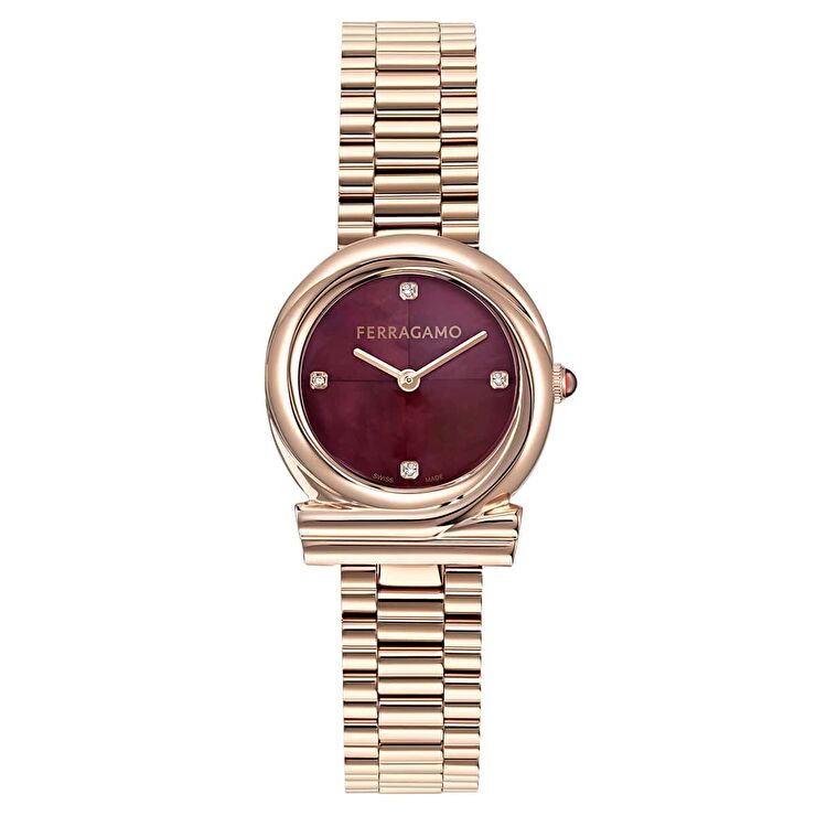 Ferragamo SFVB01325 Pırlantalı Kadın Kol Saati
