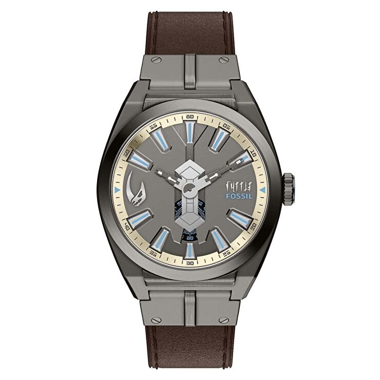 Fossil FLE1245SET Star Wars™ Mandalorian™ Everett Kol Saati ve Yaka İğnesi Seti