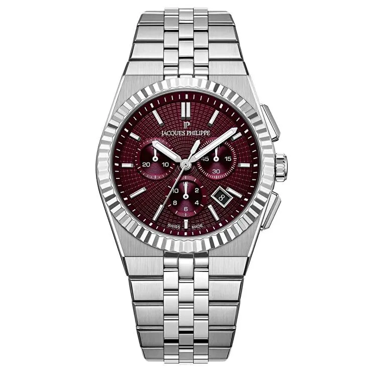 Jacques Philippe JPQGC10513X6BRG Erkek Kol Saati