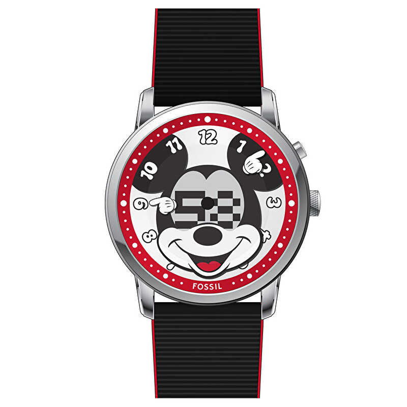 Fossil FLE1232 Disney x Fossil Limited-Edition Mickey Mouse Big Tic Erkek Kol Saati