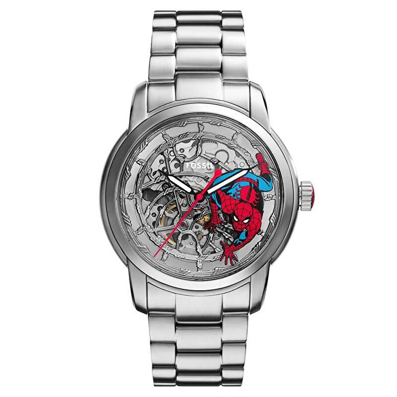 Fossil FLE1197SET Marvel x Fossil Limited Edition SPIDER-MAN Erkek Kol Saati